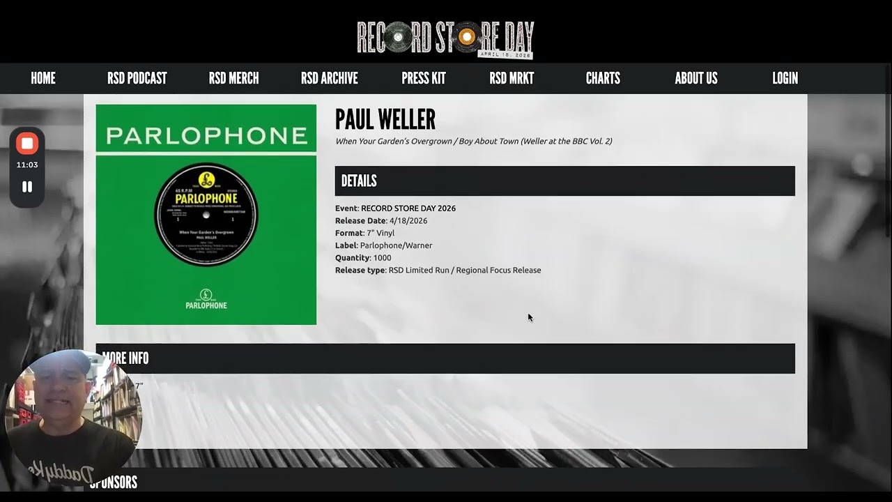 Record Store Day 2026 | 7-Inch Singles & Exclusives | Daddy Kool Records KNOW BEFORE YOU GO