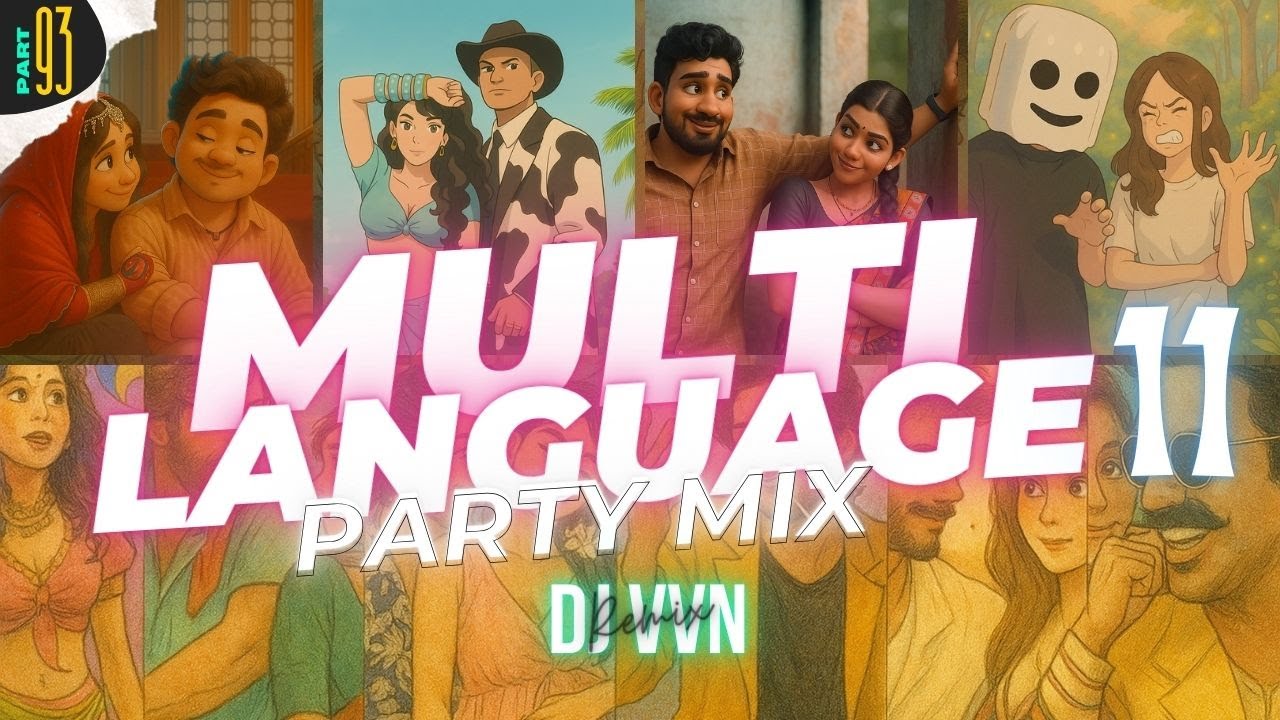MULTI LANGUAGE NONSTOP PARTY MIX 11 | PART 93 | PARTY MIX BY DJ VVN #multilanguage #partymix  #djvvn