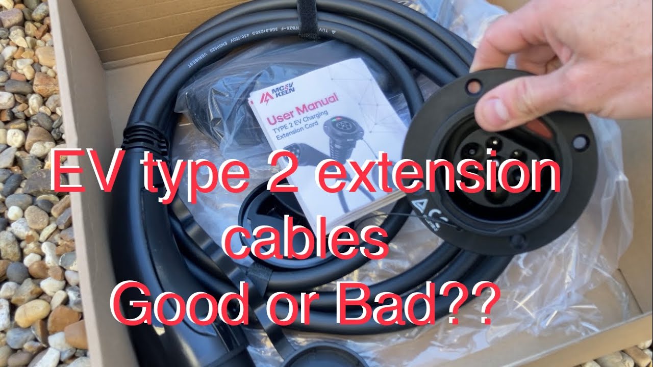 EV type 2 extension cables - are they a good idea? Product review + giveaway! Thanks to MCEV KELN!