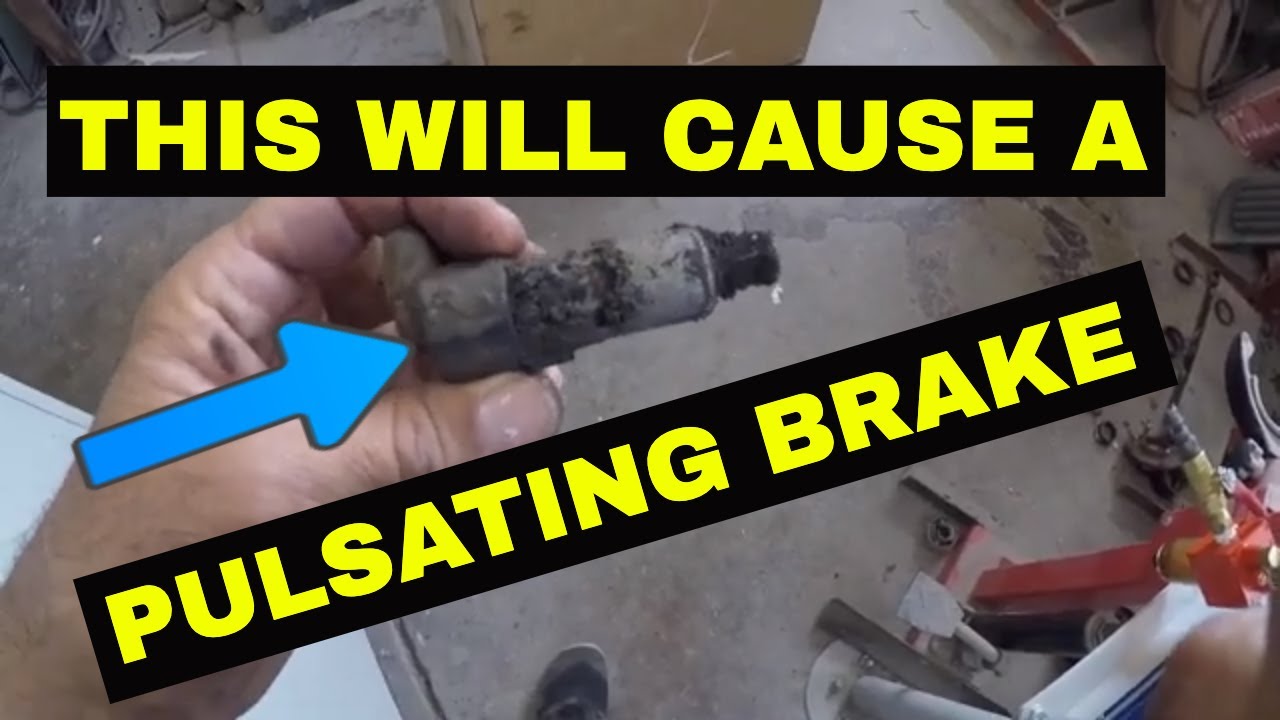 Pulsating brake pedal and ABS light~~~ EASY FIX