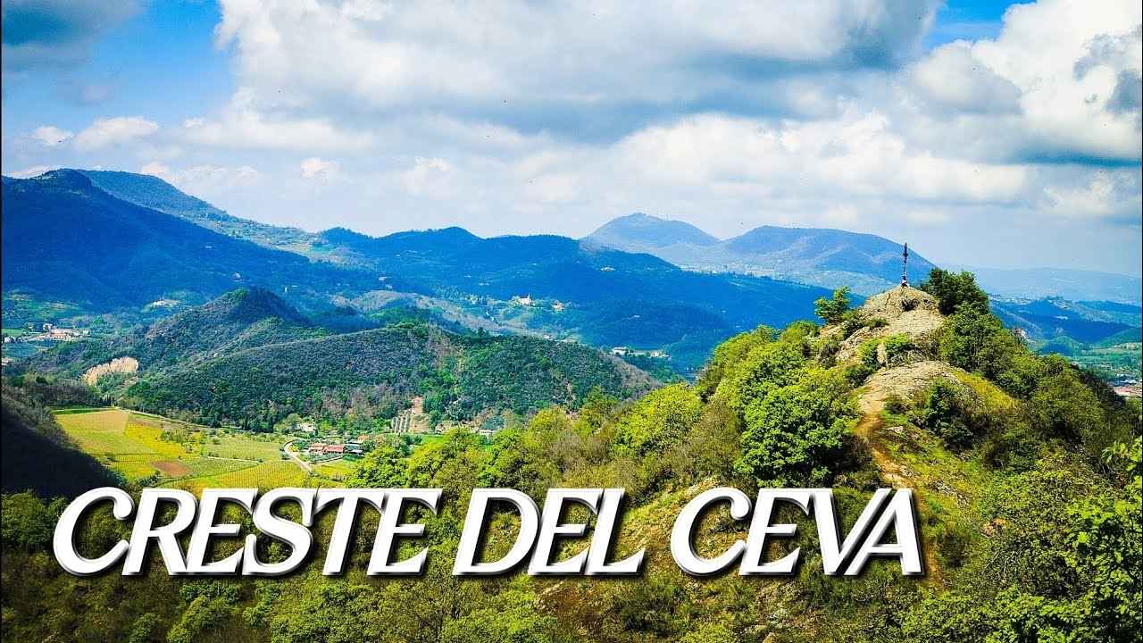 LE CRESTE DEL MONTE CEVA: Sentiero 29 da Battaglia Terme nei colli Euganei.