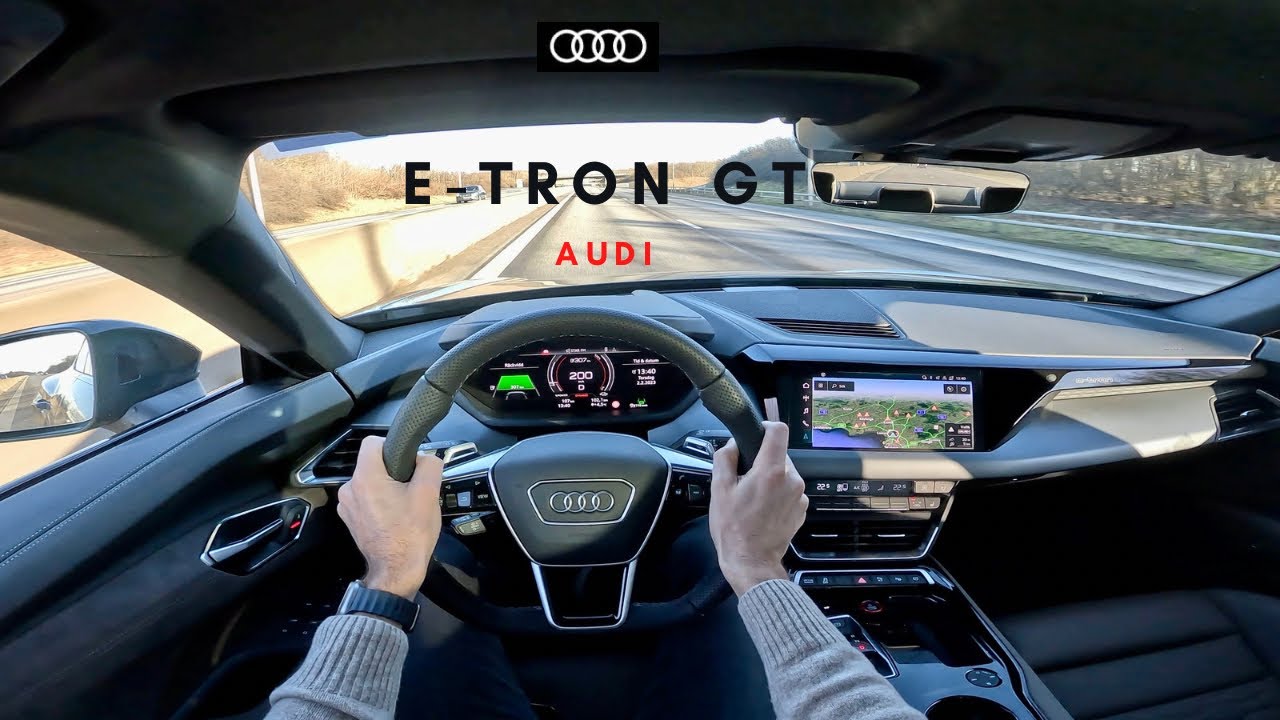 2022 AUDI e-tron GT | FULL TOUR & DRIVE | 0 -100 km/h | High Speed Drive