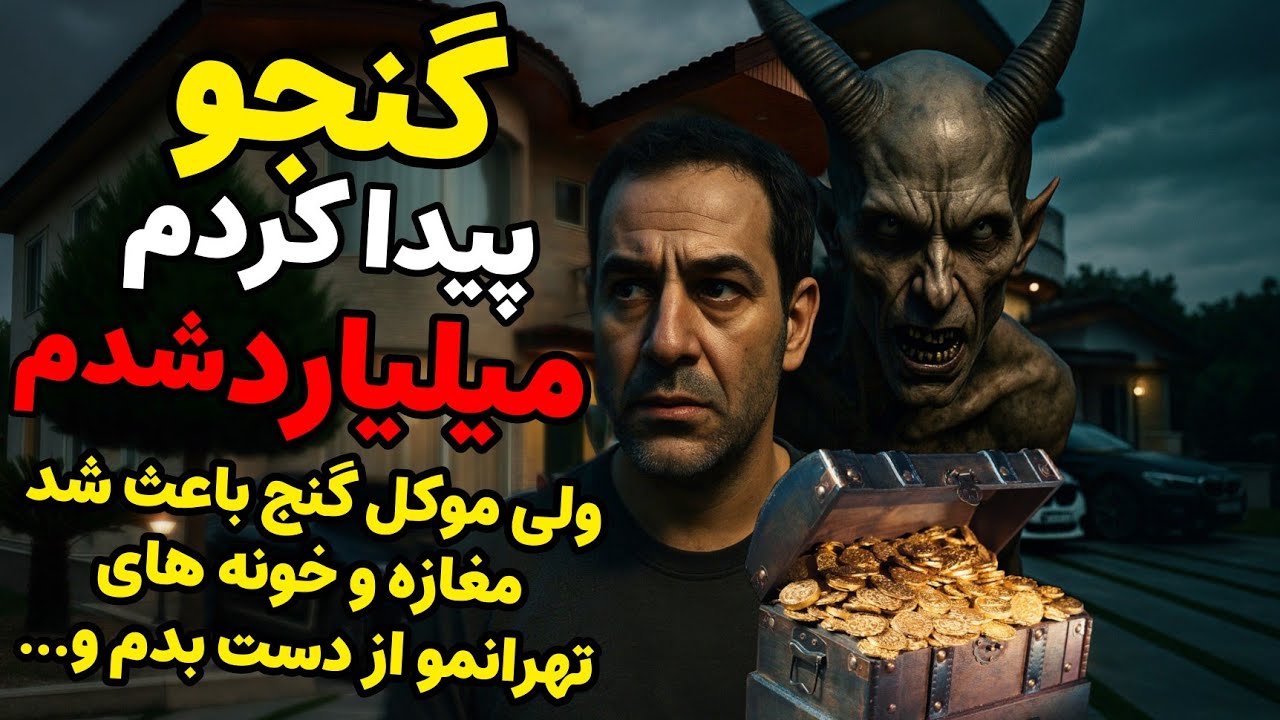 داستان ترسناک: گنجو پیدا کردم و میلیارد شدم ولی موکل گنج باعث شد مغازه و خونه های تهرانمو از دست بدم