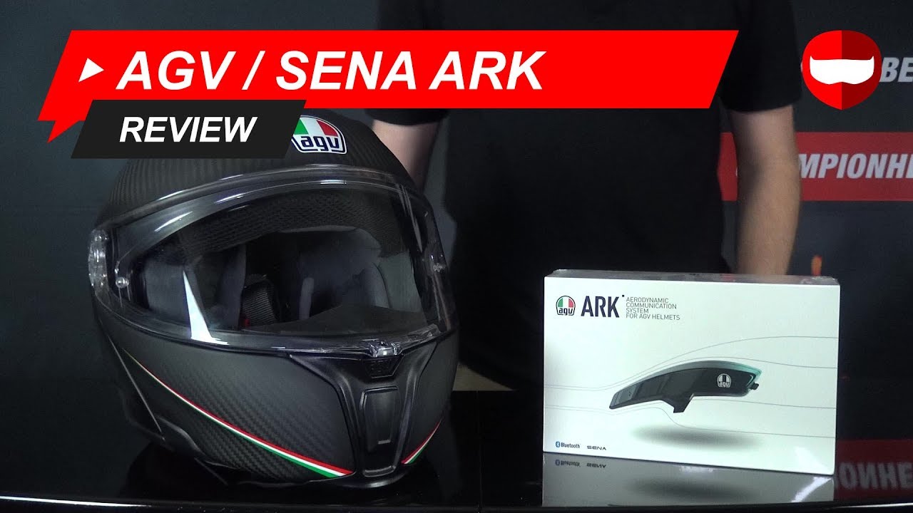 Обзор AGV/Sena Ark + Installation Guide - ChampionHelmets.com