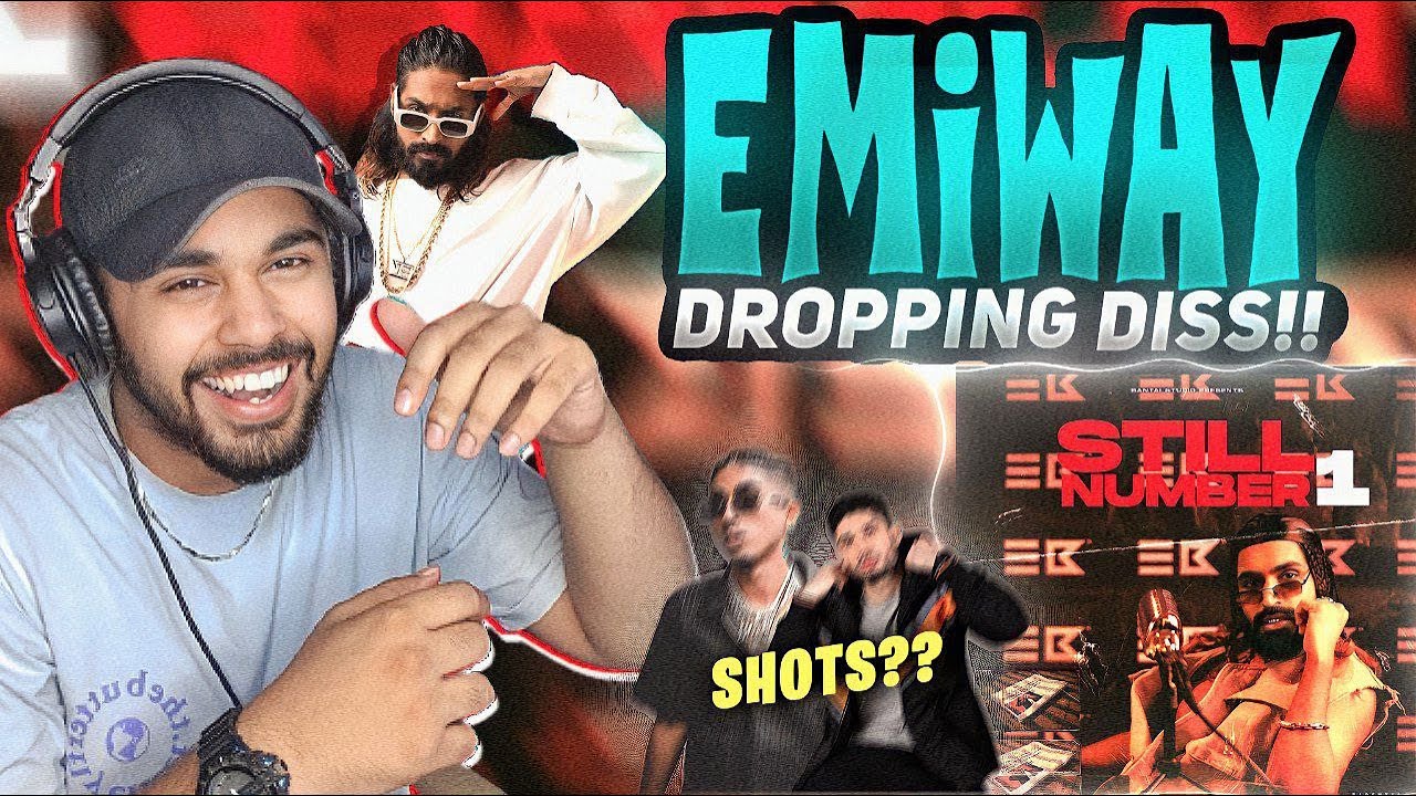 Emiway Dropping Diss!!! Still Number 1 Live Reaction
