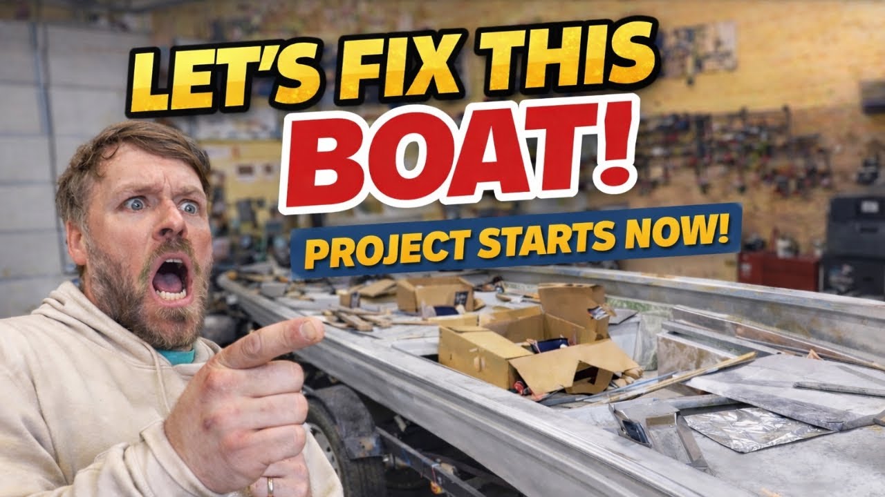 Time To Start Putting This Bass Tracker Back Together!!