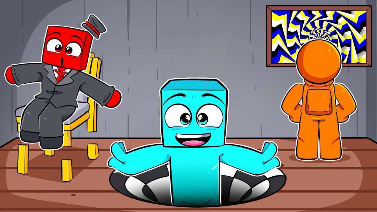 Recriei os Museus das Ilusões no Minecraft!