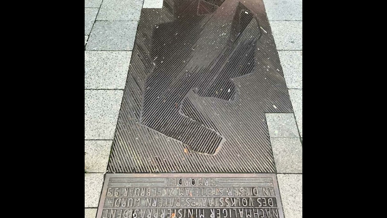 The 100 meters between fascism and democracy in Munich