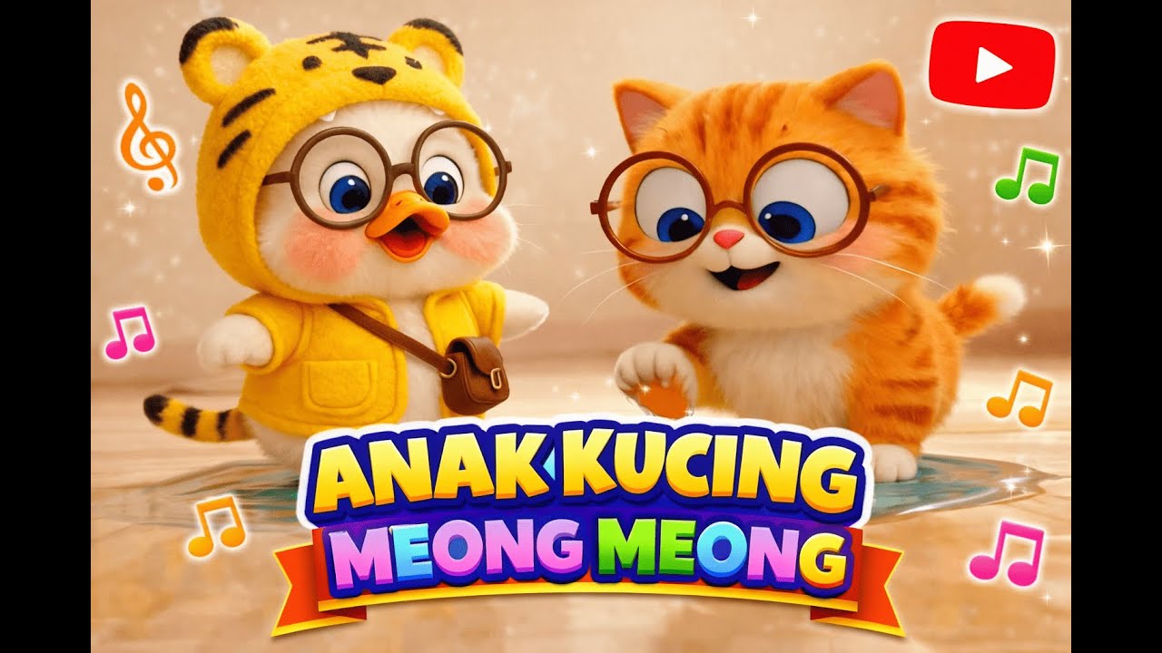 ANAK KUCING MEONG MEONG  #laguanakindonesia #laguviral #laguanakpopuler #musical #children