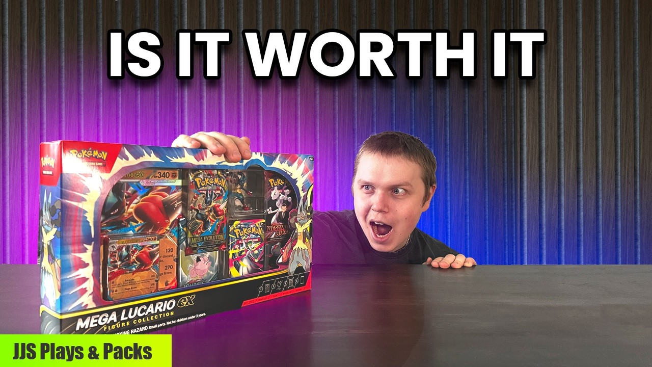 IS THE MEGA LUCARIO EX FIGURE COLLECTION WORTH IT?