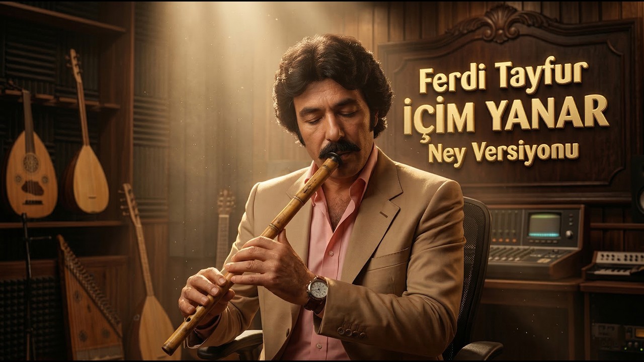 FERDİ TAYFUR -  İÇİM YANAR - NEY VERSİYON - MAHMUT DİKER #folk #traditional #anatolian