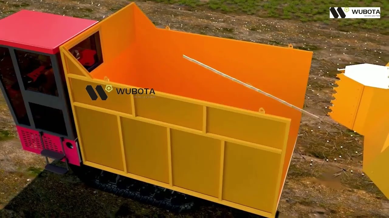 Wubota Whole Stick Peel Cane Harvester