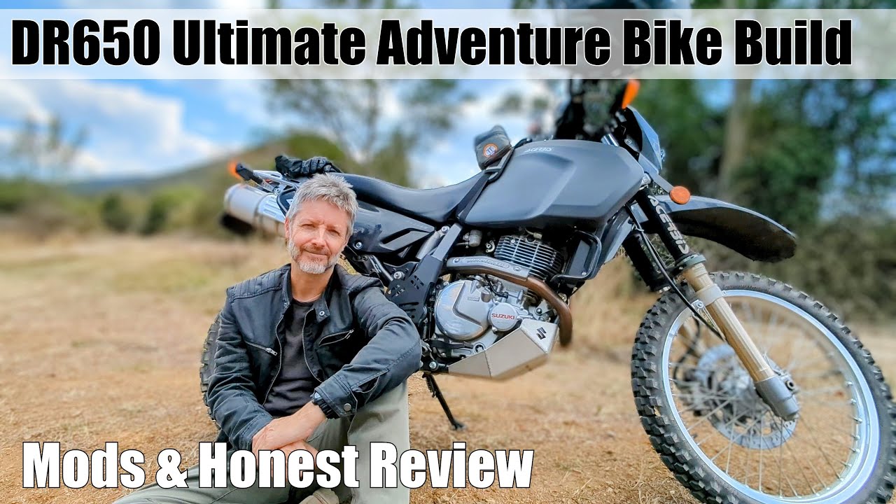 DR650 Ultimate Adventure Bike Build - Mods & Long Term Honest Review