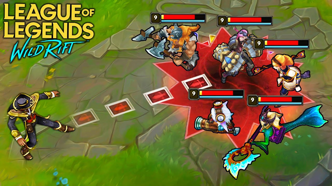 Wild Rift What 1000 Hours of Twisted Fate Looks Like  - LoL Wild Rift Twisted Fate Gameplay Montage