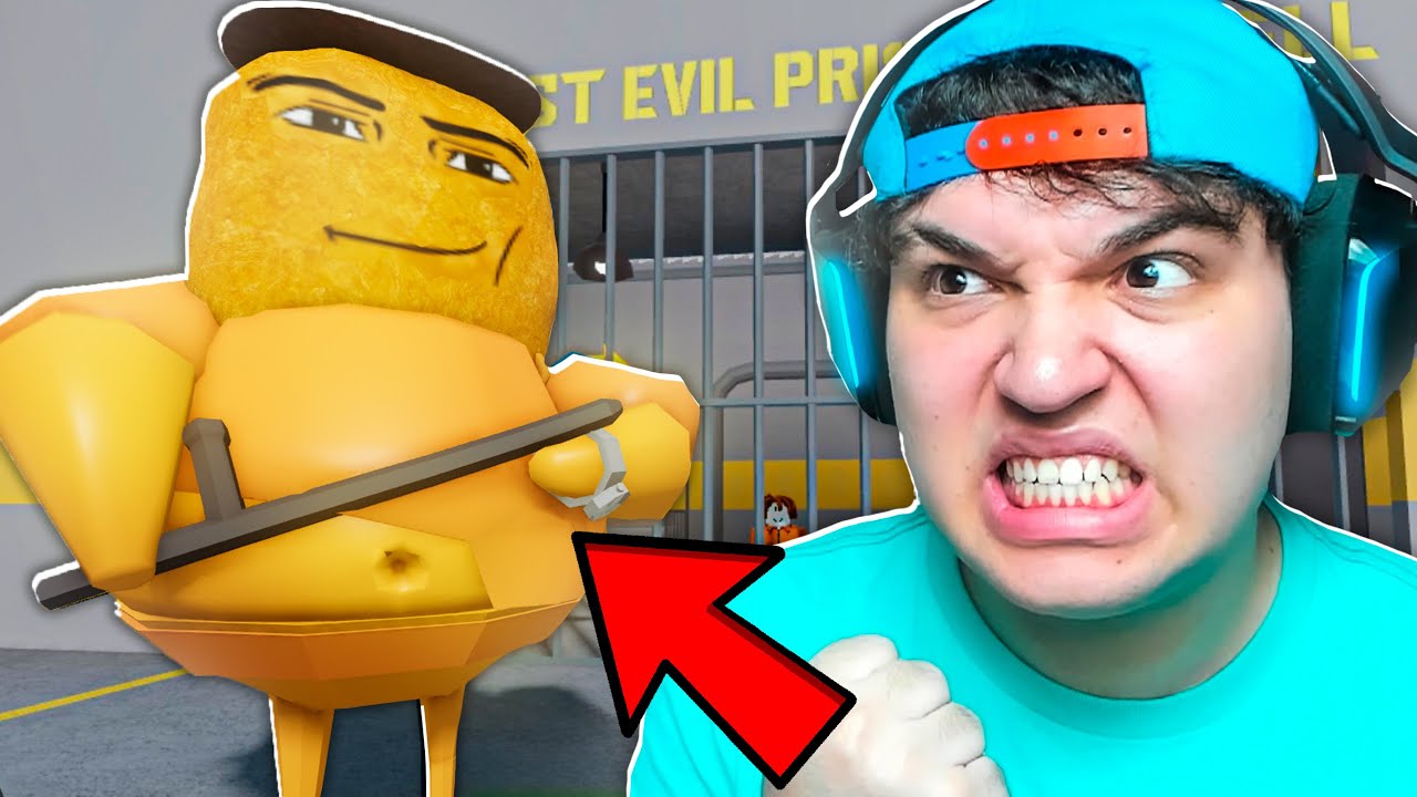ESCAPE DA PRISÃO DO GEGAGEDIGEDAGEDAGO NO ROBLOX!!
