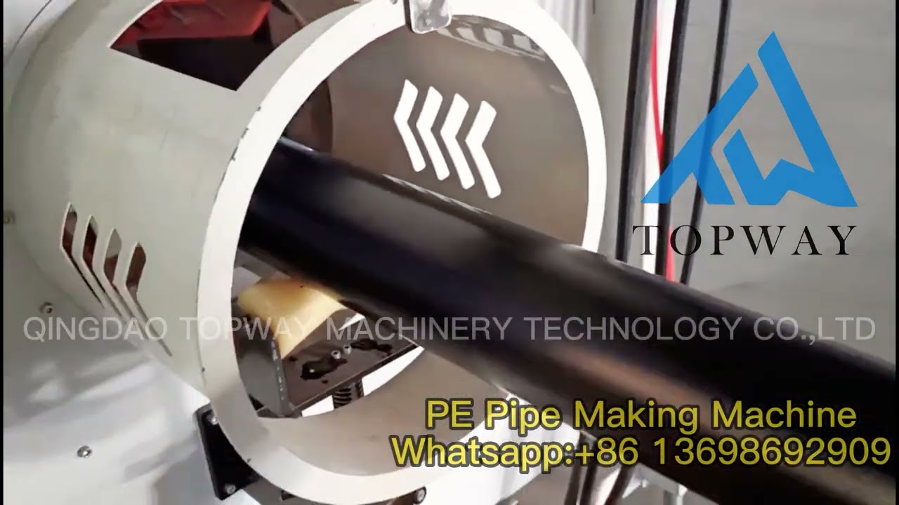 pe pipe hose making machine hdpe water pipe drainage tube production line