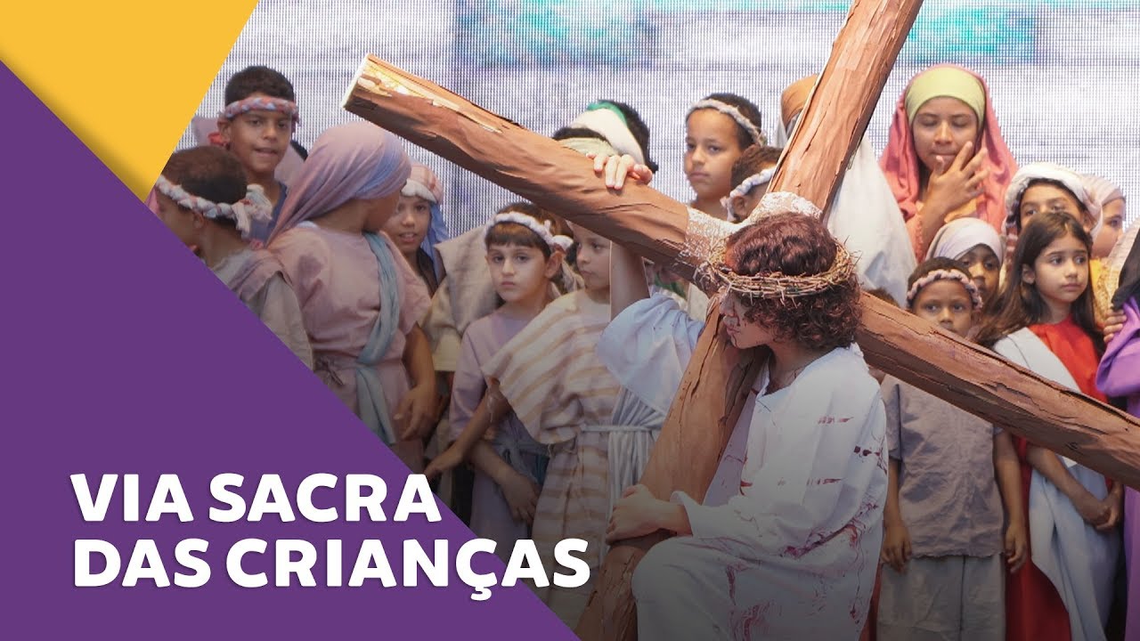 Emoção e tradição na Via Sacra das Crianças