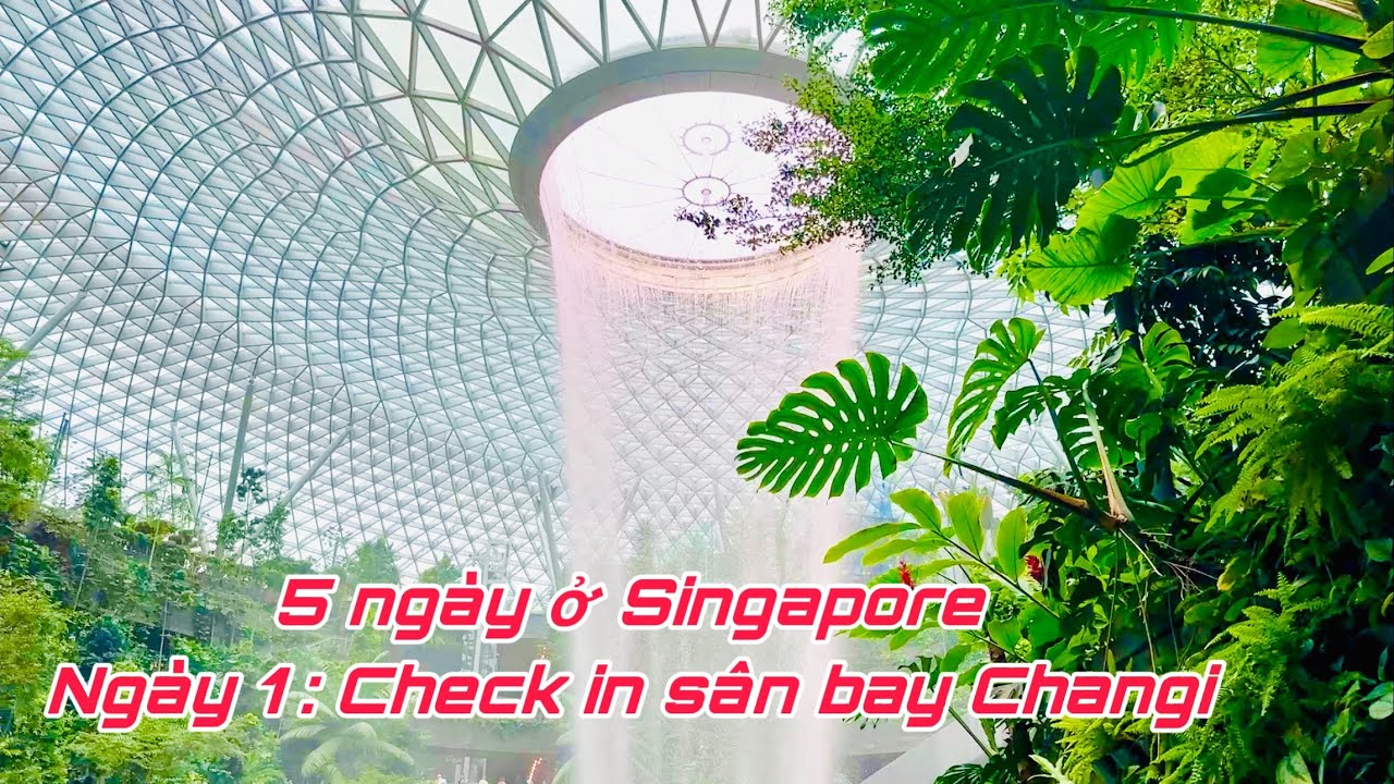 [Du Lịch] - Singapore Tự Túc - Check in sân bay Changi