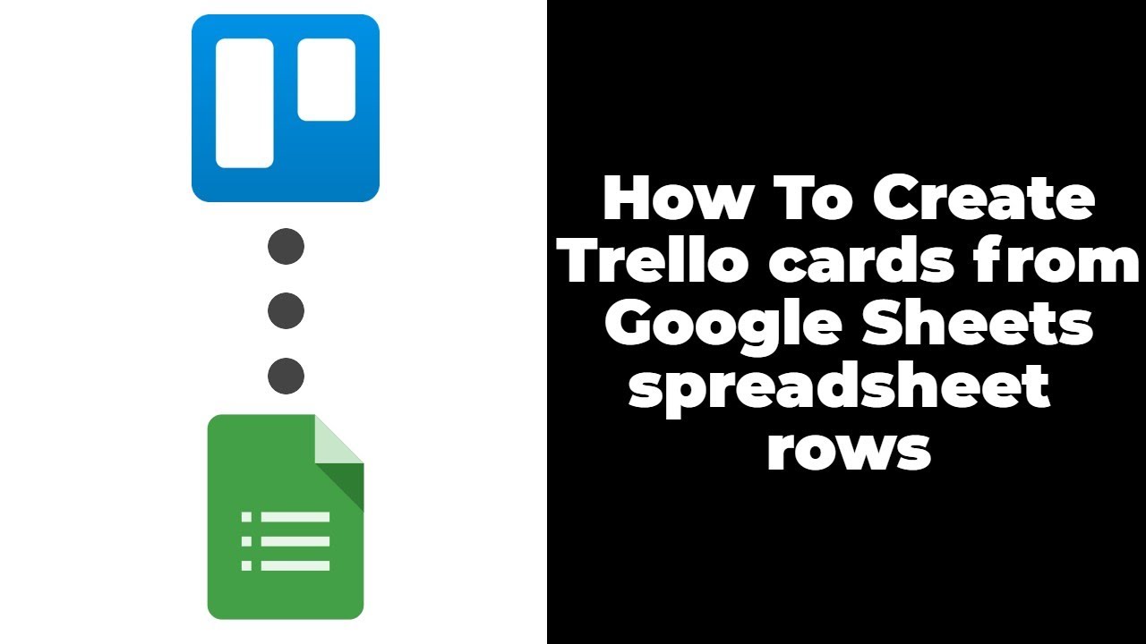 How To add Trello cards from Google Sheets - Trello Integration with Sheets