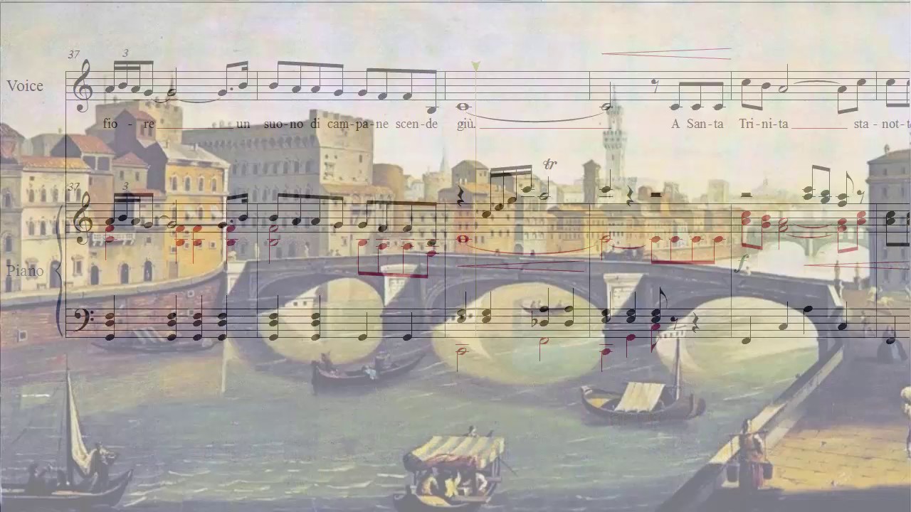 Cesare Cesarini - Ponte a Santa Trinita (1958)