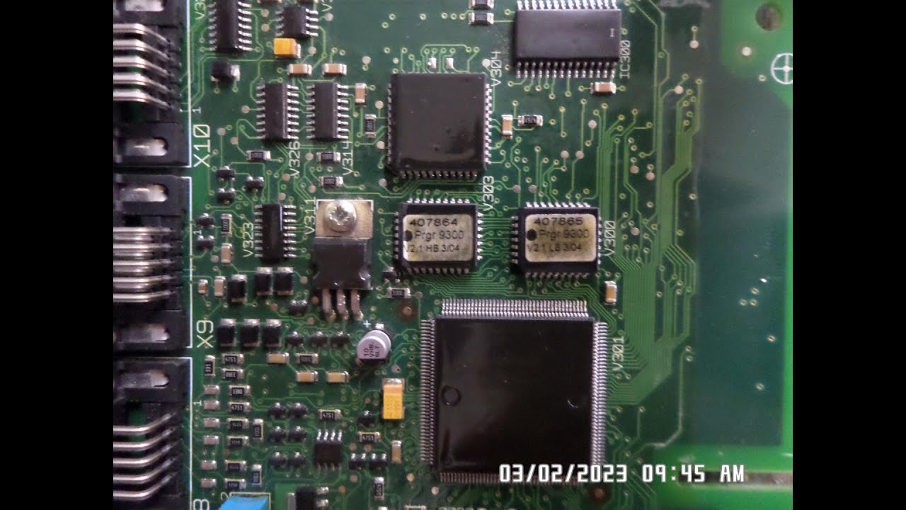 Converting a Lenze Servo Control Board to a Lenze Positioning Control Board.