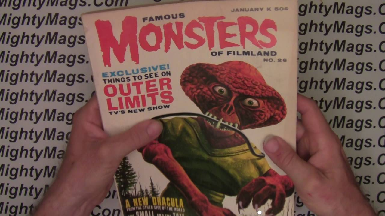 Famous Monsters of Filmland #26 Warren Pub. 1964, The Outer Limits