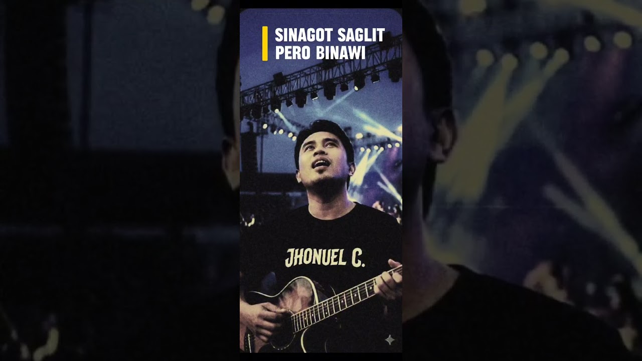 SINAGOT SAGLIT PERO BINAWI by: JHONUEL C.