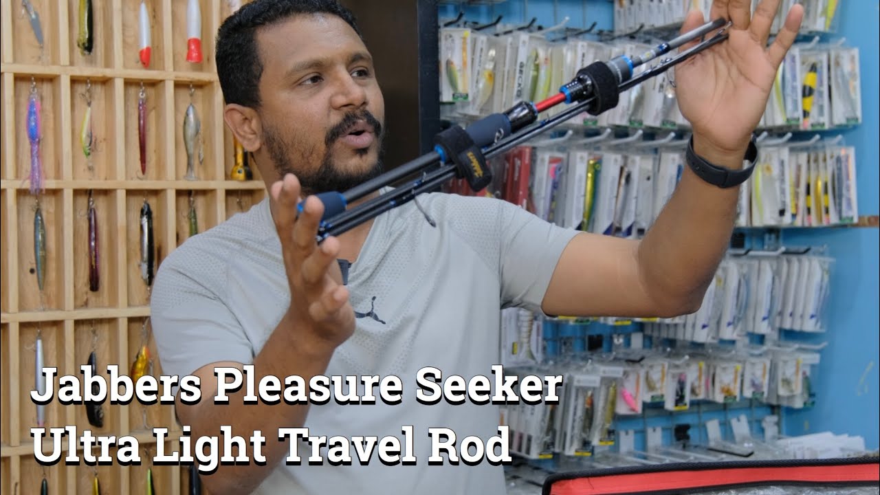 Jabbers Pleasure Seeker Ultra Light Travel Rod #tackletips #fishing
