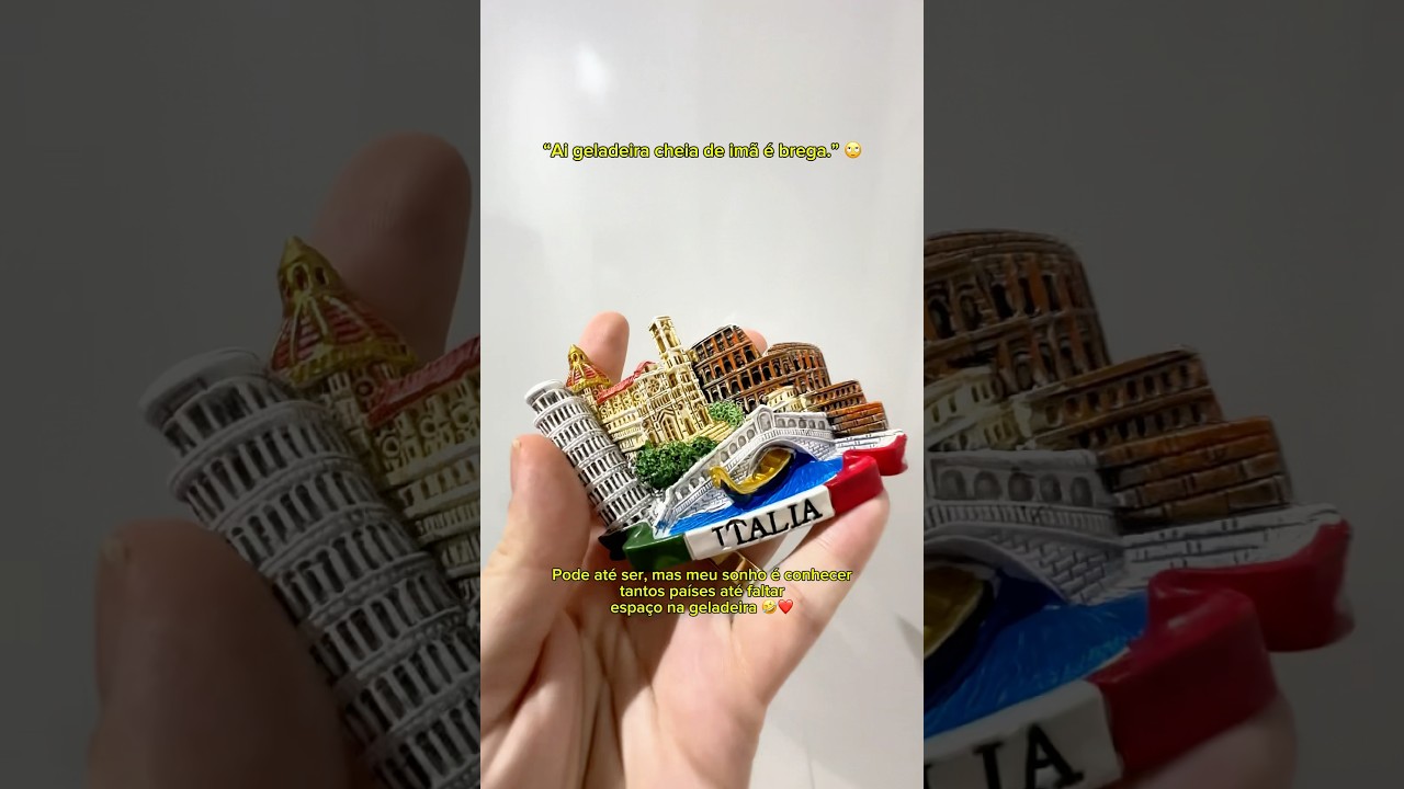 Ai im&atilde; de geladeira &eacute; brega. #dicasdeviagem #viagem