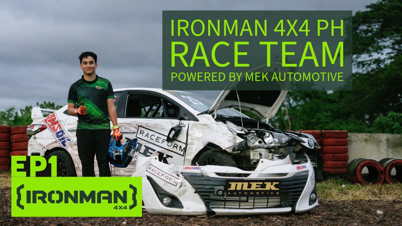 EP1 - FIRST TRACK EXPERIENCE, FIRST CRASH AND LOTS OF FUN! - IRONMAN 4X4 PH RACE TEAM