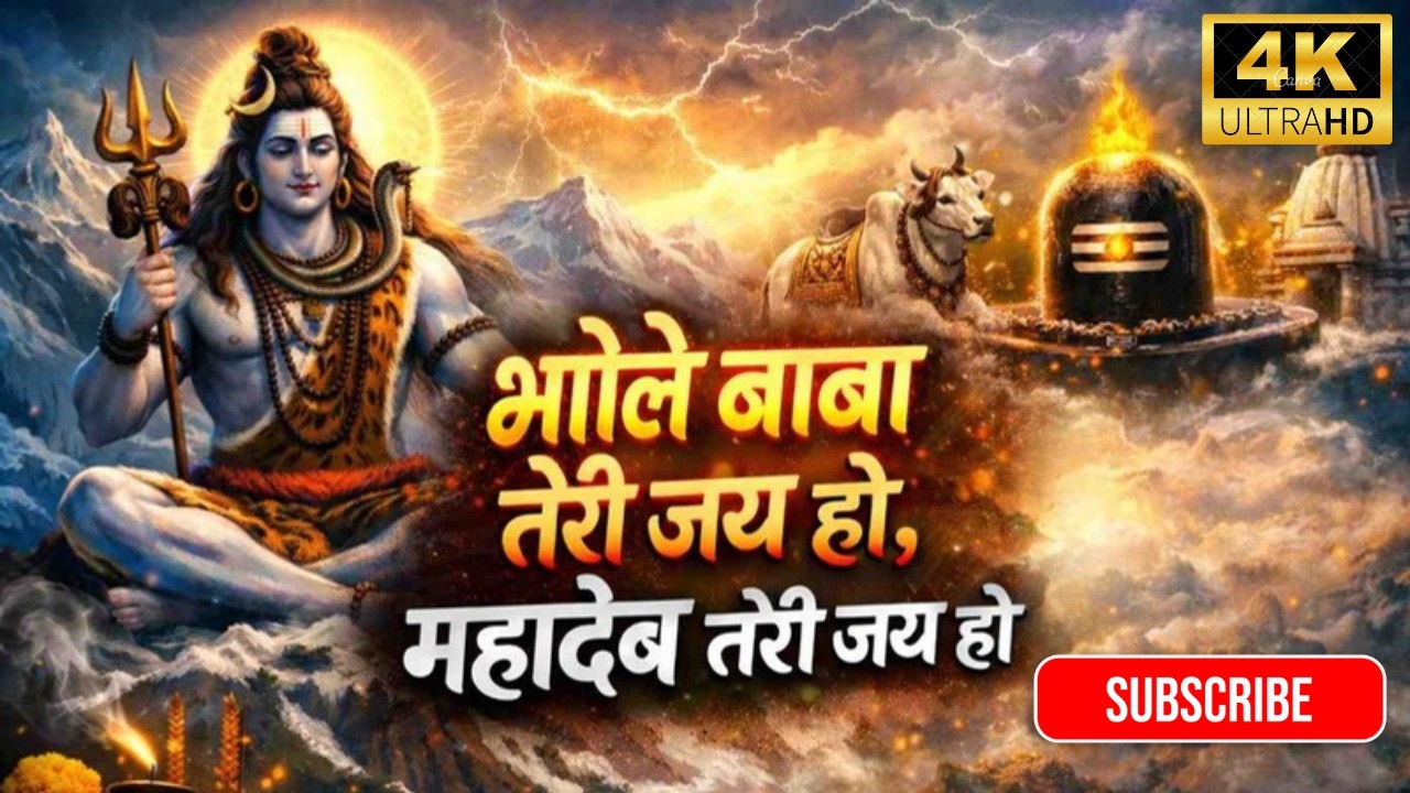 भोले बाबा तेरी जय हो - महादेव तेरी जय हो | Bhole Baba Teri Jai Ho | New Shiv Bhajan 2026