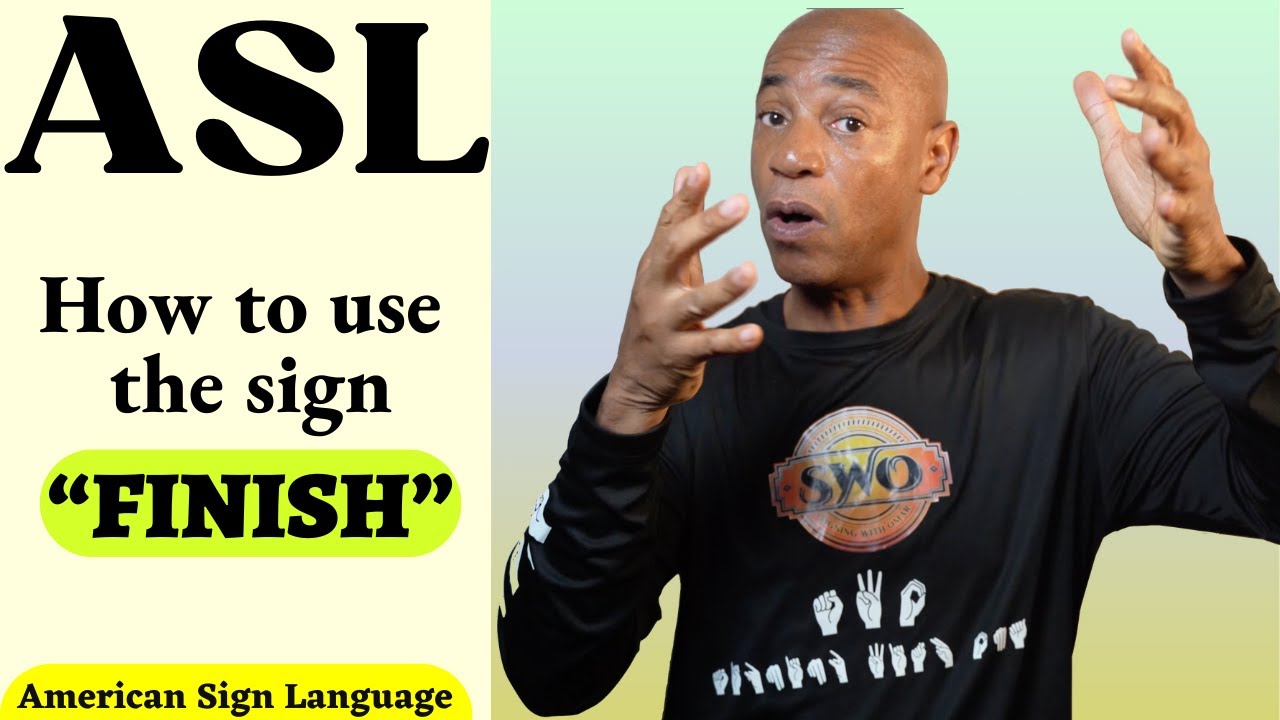 ASL: How to use the sign 