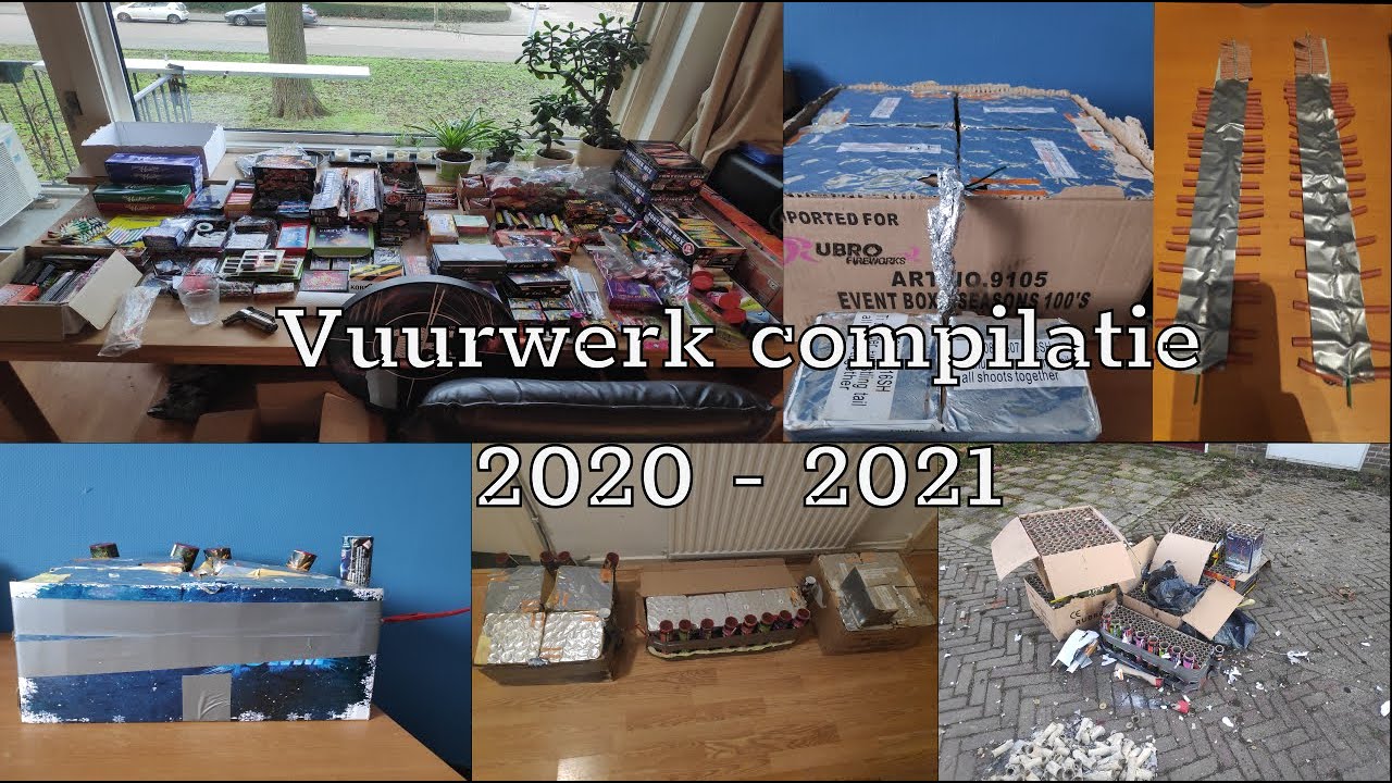Vuurwerk compilatie 2020-2021 (4k)