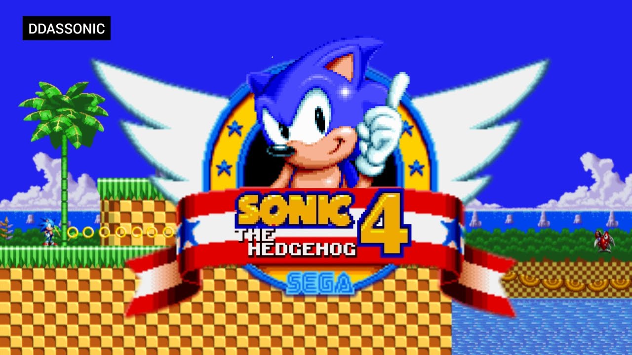 Sonic The Hedgehog 4 (MegaDrive) | Sonic Hack Longplay