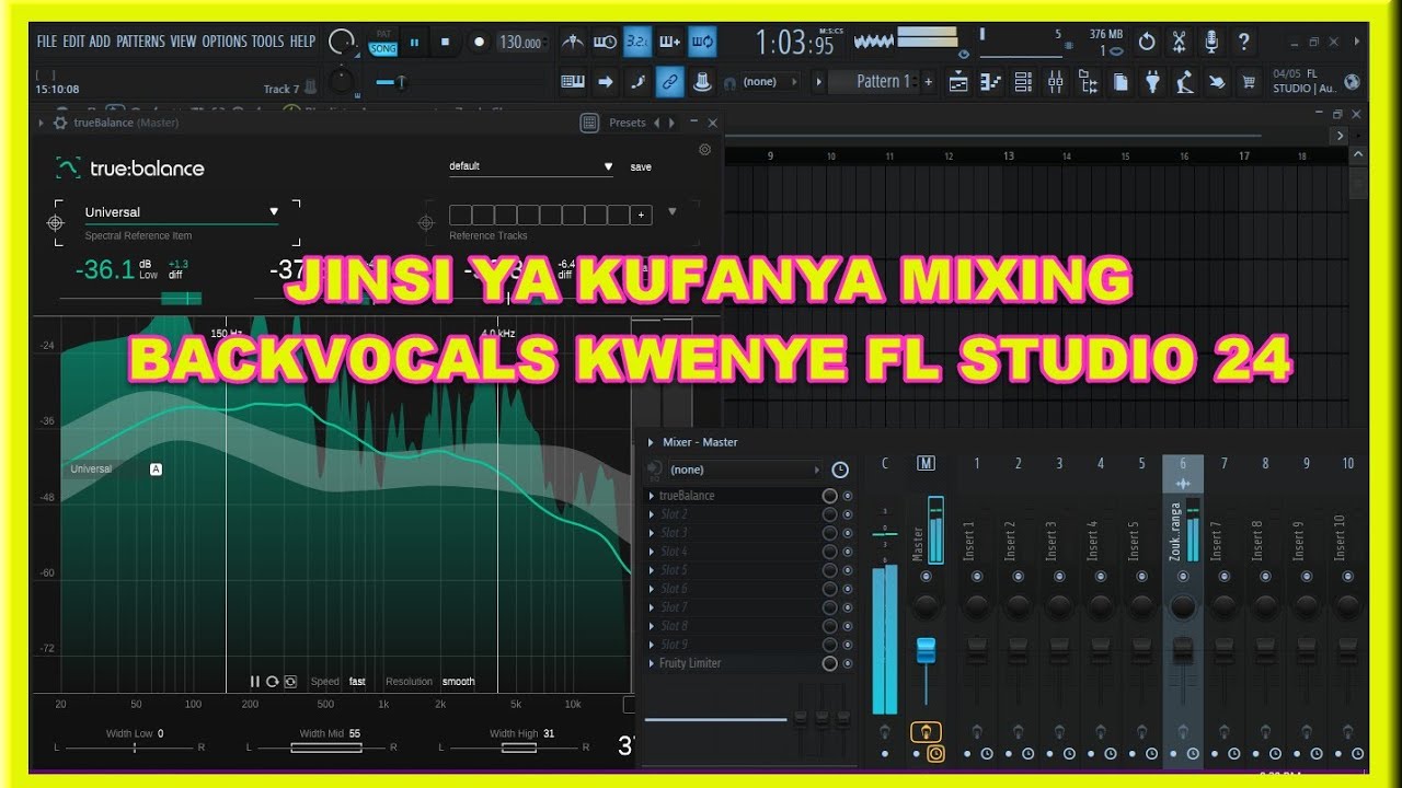 JINSI YA KUFANYA MIXING BACKVOCALS KWENYE FL STUDIO 24.🔌💻🖲️🎹🎙️🎧🎛️🎚️📀📻📺🇹🇿🇨🇩💃🕺