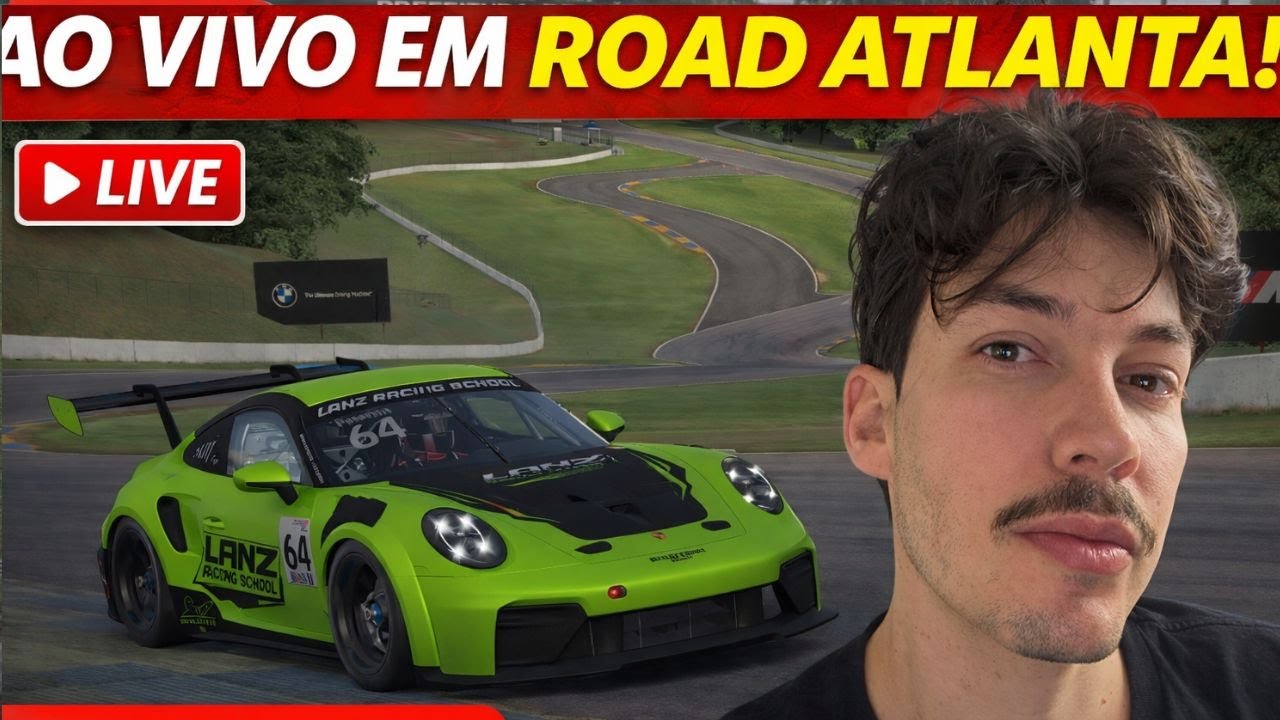ROAD TO 8K EM ROAD ATLANTA DE PORSCHE CUP - IRACING