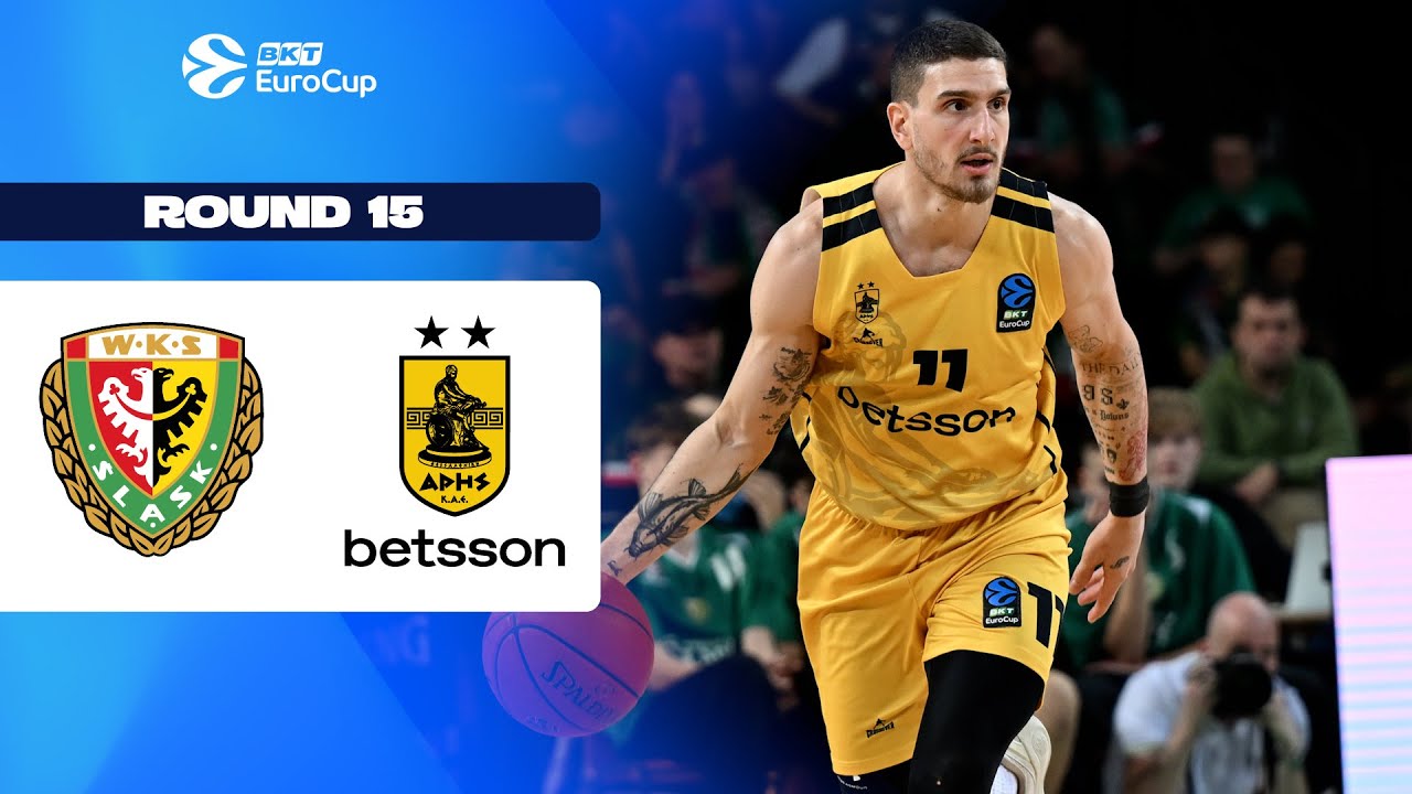 Slask Wroclaw - Aris Thessaloniki Betsson | Round 15 | EuroCup Basketball 2025-26