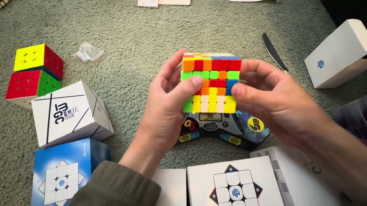 GAN15 Maglev and YJ MGC 6x6 unboxing and first impressions!