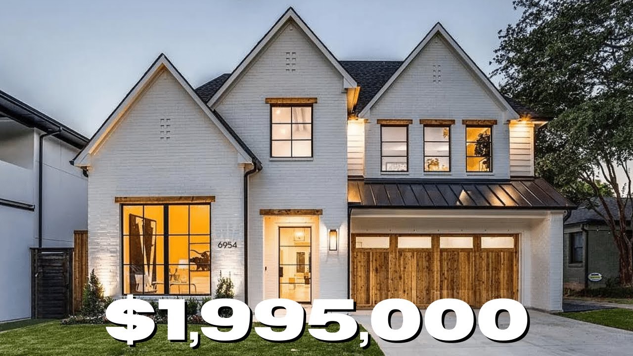 INSIDE AN ELEGANT LUXURY HOUSE TOUR IN DALLAS TEXAS | 5 BED | 5.1 BATH | 2 CAR | 4,835 SqFt