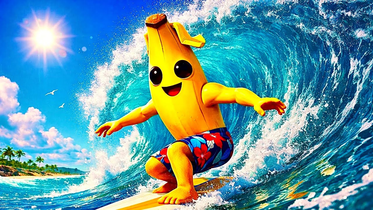 🤩SURFEANDO la NUEVA TEMPORADA de HOLLYWOOD en FORNITE🌊🏄🏻‍♂️