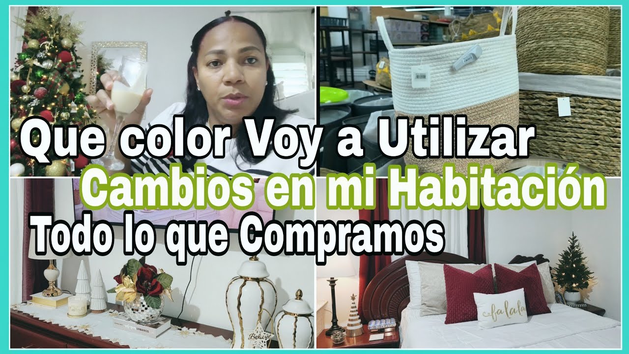 Decoración y transformación de mi Habitación/Cambios en la decoración de mi Hogar 