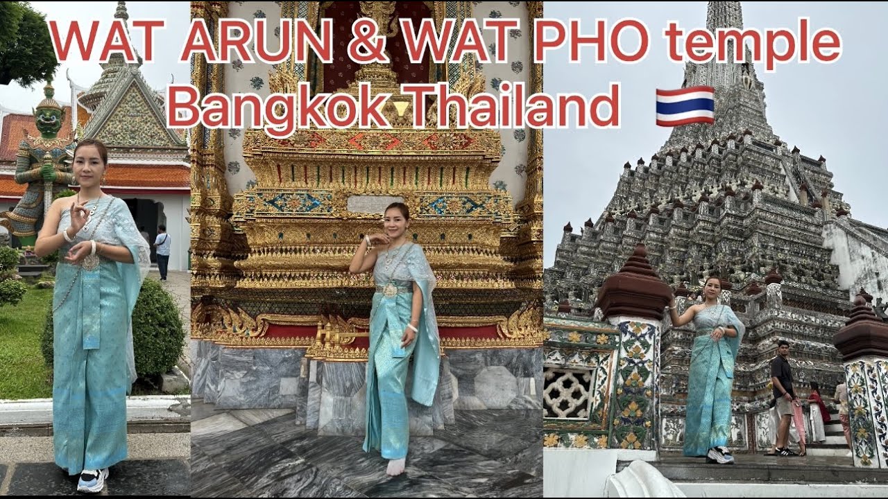 BANGKOK VLOG | KEINDAHAN WAT PHO & WAT ARUN |SEWA BAJU THAILAND | ICON SIAM BANGKOK