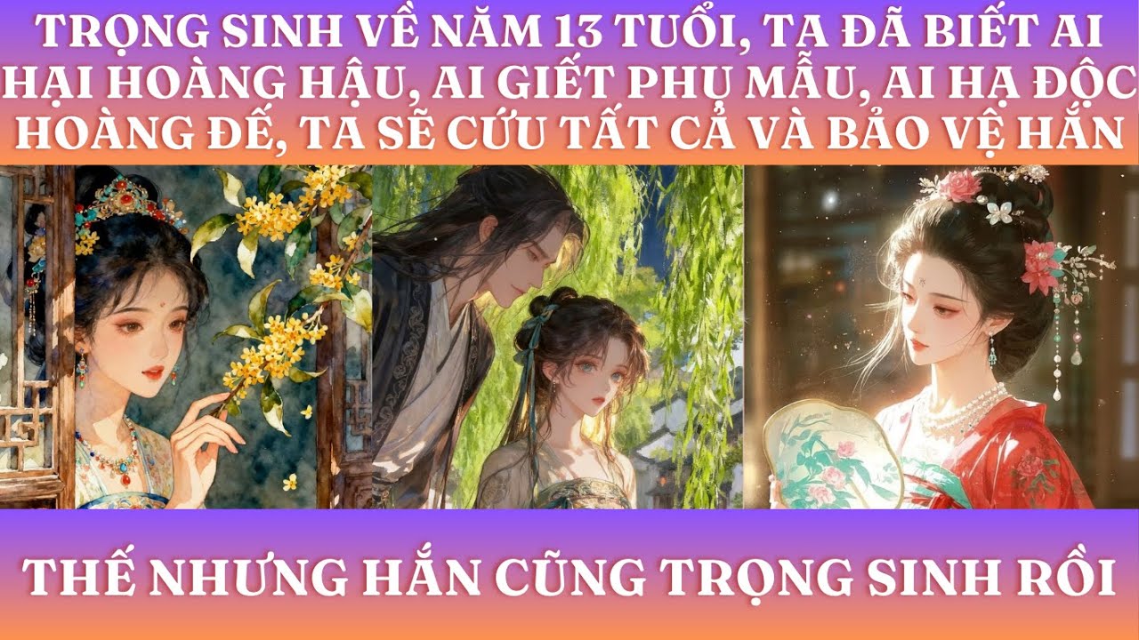 TRỌNG SINH VỀ NĂM 13 TUỔI, TA ĐÃ BIẾT AI HẠI HOÀNG HẬU, AI GIẾT PHỤ MẪU, AI HẠ ĐỘC HOÀNG ĐẾ, TA SẼ