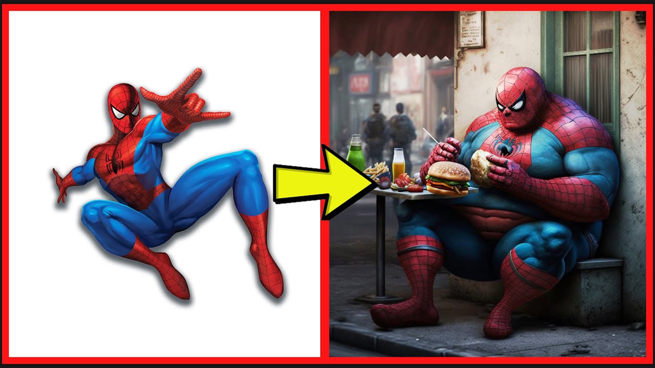 Avengers as Fat-Vengers| All Marvel Superheroes