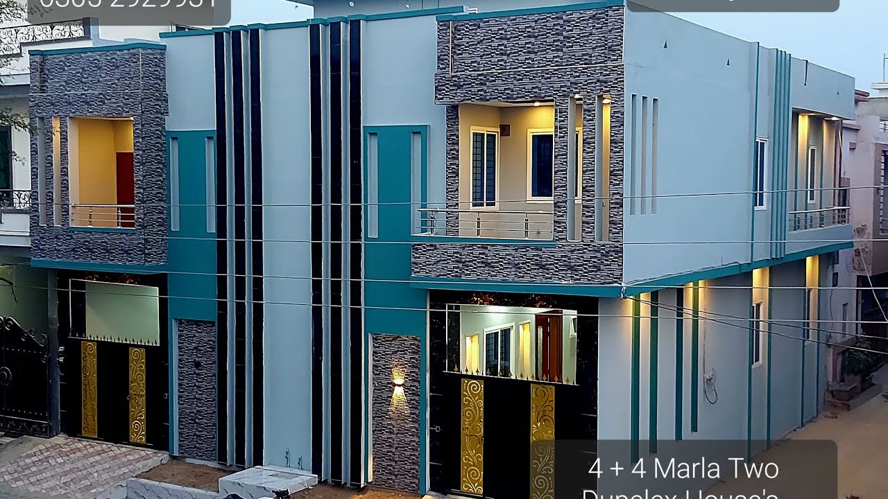 4 Marla Corner House For Sale,  New Model Town Gujrat, Contact 0305 2929931 