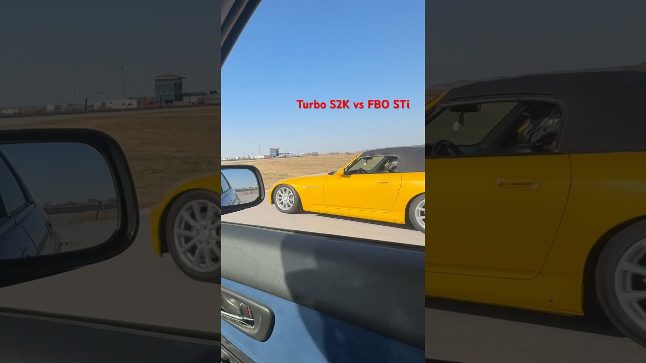 TURBO HONDA S2000 VS FBO WRX STi #honda #subaru #s2000 #wrx #s2k #wrxsti #hondas2000 #subarusti