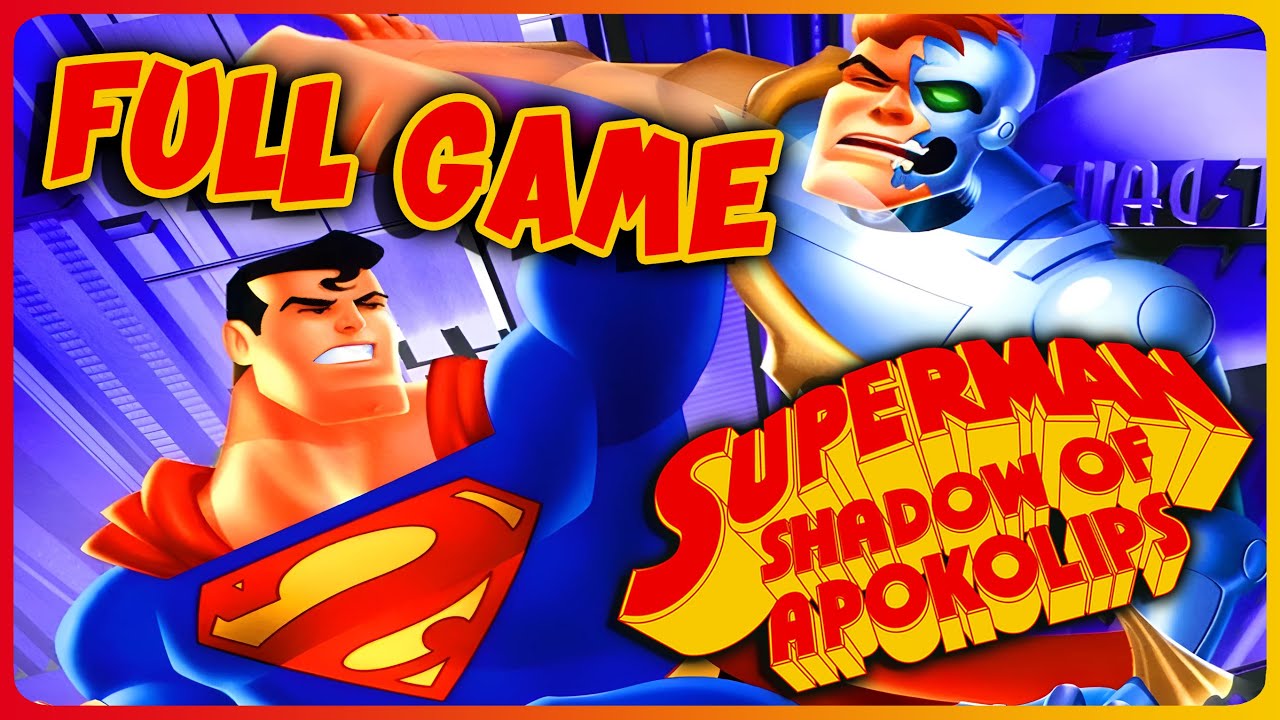 Superman: Shadow of Apokolips FULL GAME Longplay (Gamecube, PS2)