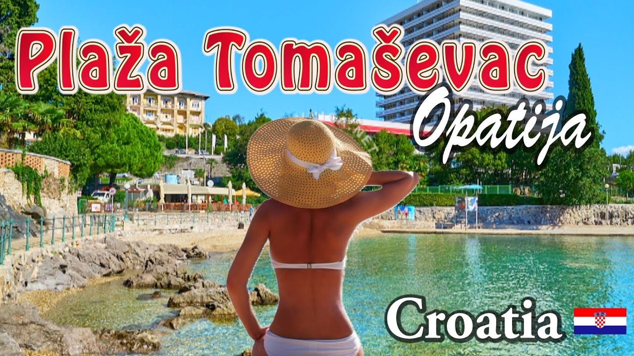 Пляж Томасевац, Опатия, Хорватия