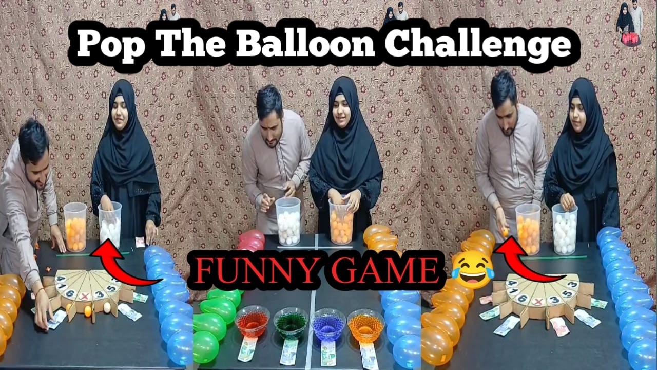 Exciting Balloon Pop And Ping Pong Ball Challenge 🎈🏓!!| Extreme Balloon Pop Racing Is INTENSE 😲!!!