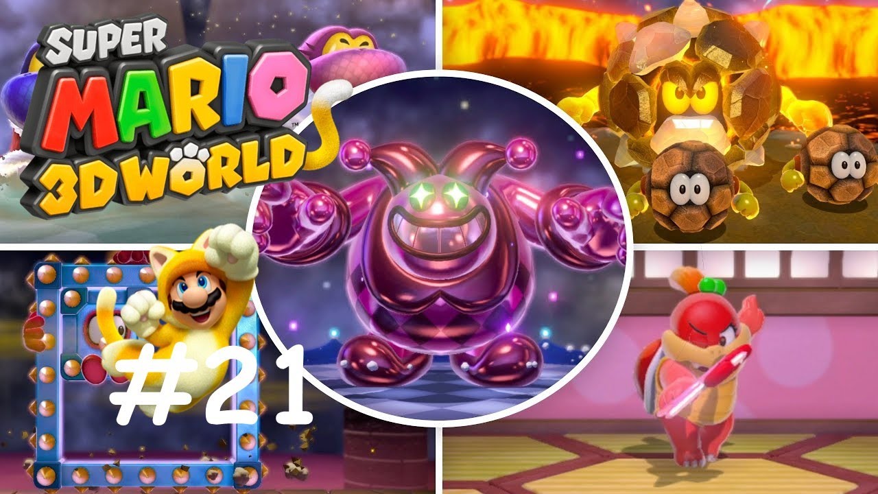Super Mario 3D World - Parte 21 - La venganza de los jefes